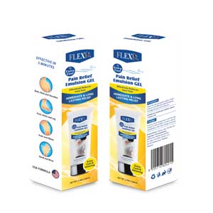 FLEXX PAIN RELIEF EMULSION GEL